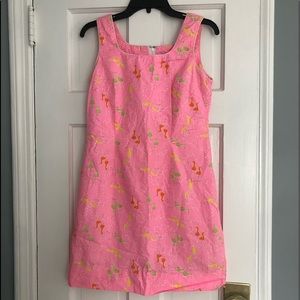 size 4 pink VINTAGE Lilly Pulitzer dress!!